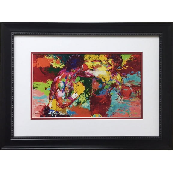 LeRoy Neiman "The Knockout" CUSTOM FRAMED Lithograph Generic