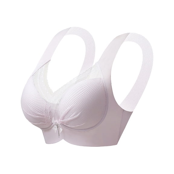 Timegard Wireless Bras for Women Back Smoothing Full Support Mesh Breathable Comfy Sleep Daily Bras