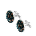 thumbnail image 2 of Christmas Sleigh Formal Attire Shirt Cufflinks Made of Stainless Steel for Elegant Events, 2 of 6