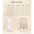 thumbnail image 5 of Body Suit Tummy Control Bodysuit Long Sleeve Tops Women Clothing, 5 of 5