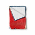 thumbnail image 2 of Mountain Soft Flannel Fleece Throw Blanket, Japanese Abstract Ornament with Wave off Kanagawa Hokusai Illustration, Cozy Plush for Indoor and Outdoor Use, 70" x 90", Multicolor, by Ambesonne, 2 of 6