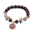 thumbnail image 2 of Natural Amethyst Bracelet Female Fashion Good Luck Comes, 2 of 2