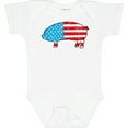 thumbnail image 3 of Inktastic Patriotic Pig Boys or Girls Baby Bodysuit, 3 of 5