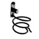 thumbnail image 1 of Soporte Secador De Pelo Para Montaje En Pared Con Perforación - Para Hotel, Baño, Wc, Peluquería Aluminio, Acabado Mate, Negro, 1 of 3