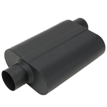 Welded Chamber Muffler, 3 Inch, Offset Inlet/Center Outlet