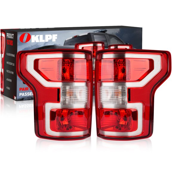 Luz trasera de freno trasero OKLPF compatible con Ford F150 2018-2020