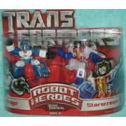 Transformers Robot Heroes Figure 2-Pack, Mirage Vs. Starscream