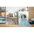 thumbnail image 2 of Ahgly Company Machine Washable Indoor Rectangle Transitional Blue Diamond Blue Area Rugs, 2' x 3', 2 of 7