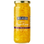 DeLallo Mild Banana Pepper Rings, 16 oz