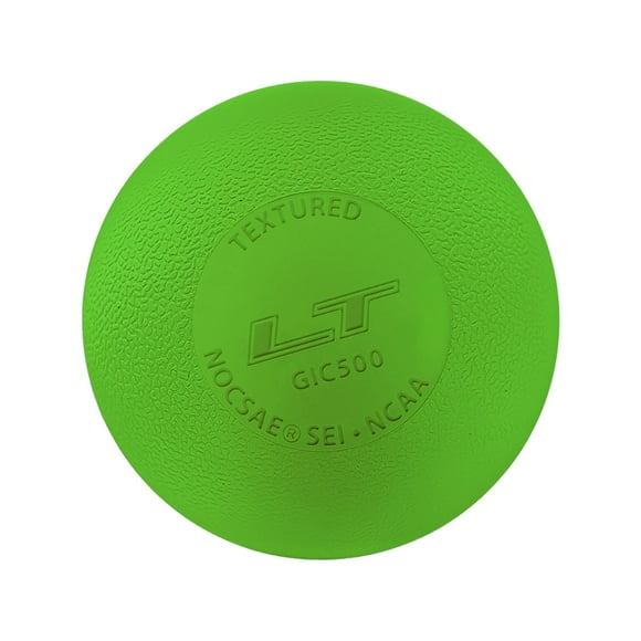 Pelota de lacrosse PEARL LT verde neón, paquete de 100