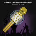 thumbnail image 4 of Wireless Bluetooth Karaoke Microphone Machine,Portable Handheld Karaoke Bluetooth Handheld Karaoke Speaker Player Machine for Kids Adults Home KTV Party for Girl Boy, 4 of 7