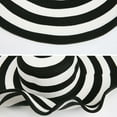 thumbnail image 6 of Cheers.US Women Stripe Straw Hat Wide Brim Sun Hat Foldable Summer Beach Caps Gift for Mom Wife Girlfriend, 6 of 7