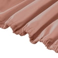 thumbnail image 2 of Modern Threads 4-Piece Crochet Lace Hem Rose Microfiber Bed Sheet Set, Queen, 2 of 17