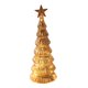 thumbnail image 1 of Figura de Navidad de Cristal Macarena Con Luz de Noche Regalo de Escritorio S Oro, 1 of 8