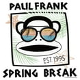 thumbnail image 2 of Men's Paul Frank Spring Break Julius the Monkey  Tank Top White Large, 2 of 4