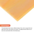 thumbnail image 4 of Stained Glass Sheet Mosaic Tile 3.9 Inch x 3.9 Inch Orange Color, Stained Glass Sheets for Crafts Project, 4 of 5