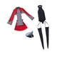 thumbnail image 3 of Figura de acción femenina Figura 1: 6 El elegante uniforme en miniatura de la colección de atuendos hechos a mano para figuras femeninas de 12, 3 of 8