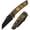 Amber PEI, variant on Kansept Main Street Folding Pocket Knife 3.36" CPM S35VN Blade,Amber PEI Handle,K1015V4