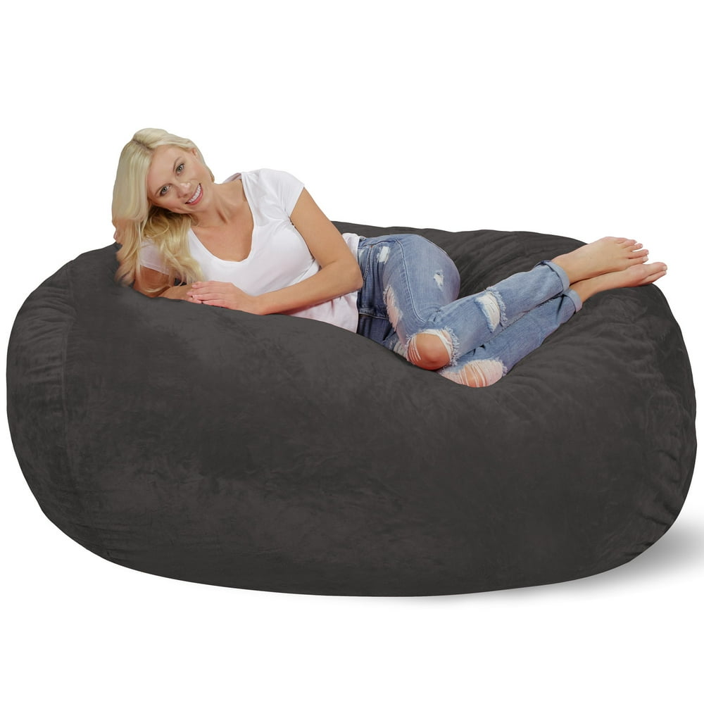 Relax Sacks Bean Bag Chair, Grey