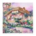 thumbnail image 3 of Taladro en apariencia de bricolaje 5D pintura animales gato oso decoración para hogar Paisaje 4, 3 of 8