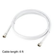 thumbnail image 4 of Uxcell RG6 Coaxial Cable With F Type Male to F Type Male Connectors 6 ft, 4 of 4