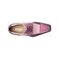 thumbnail image 4 of Stacy Adams Plaza Modified Cap Toe Oxford Shoes Leather Purple Multi 25608-540, 4 of 7