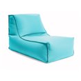 thumbnail image 1 of Gouchee Home Alpine Peacock Bean Bag Lounger – Water-Repellent Indoor/Outdoor Chair with High-Density Polystyrene Bead Filling, Lightweight Modern Seating for Poolside or Living Room, 1 of 5