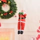 thumbnail image 1 of Xihbxyly Escalera de Cuerda para Escalar de Papá Noel, Diseño Navideño, Adorable Decoración de Papá Noel, Adorno para Fiestas, Decoración Colgante para Árbol de Navidad, Material Impermeable, Tamaño, 1 of 2