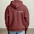 thumbnail image 4 of MHFRRA Sudadera con Capucha, Suave, Cómoda, para Uso Informal Al Aire Libre, Ligera, Deportiva, con Cremallera Rojo ladrillo, 4 of 8