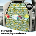 thumbnail image 4 of Lemon Mats Back Seat Protectors, Car Seat Protector Vehicle Organizers Waterproof Cover Back Seat Cover for Kids with 3 Storage Pockets 2 Pack, 4 of 5