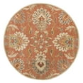 thumbnail image 3 of Surya Caesar CAE-1112 117 x 117" Round Wool Rug in Orange/Terracotta/Olive, 3 of 4