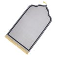 thumbnail image 1 of Elegant Prayer Mat Folding Area Rug Flannel Washable with Tassel Praying Rug for Gray, 1 of 8