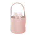 thumbnail image 2 of Cesta con orejas de conejo Uso diario de la escuela para niños Bolsas de regalo para fiestas Suministros para fiestas Cestas de compras Baby Showers Rosa claro Macarena Canasta de Pascua, 2 of 8