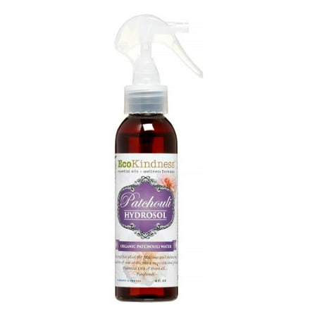 Ecokindness Essential Oil Hydrosol Spray, Patchouli, 4 Oz Ecokindness Essential Oil Hydrosol Spray, Patchouli, 4 Oz