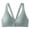 Green, variant on Womens Bras Plus Size Racerback Front Closure Underwire Full Coverage Bra Push Up Bras for Women