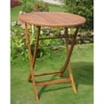 thumbnail image 1 of International Caravan Tahiti Royale Pliant Extérieur Patio Table de Pub, 1 of 2