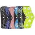 thumbnail image 5 of 10PC Reusable Menstrual Pads,Bamboo Cotton Panty Liner Washable Reusable Menstrual(Random pattern), 5 of 5