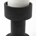 thumbnail image 4 of Mercana Bolton I 3.9L X 3.9W X 10.6H Black Metal Table Candle Holders, 4 of 7