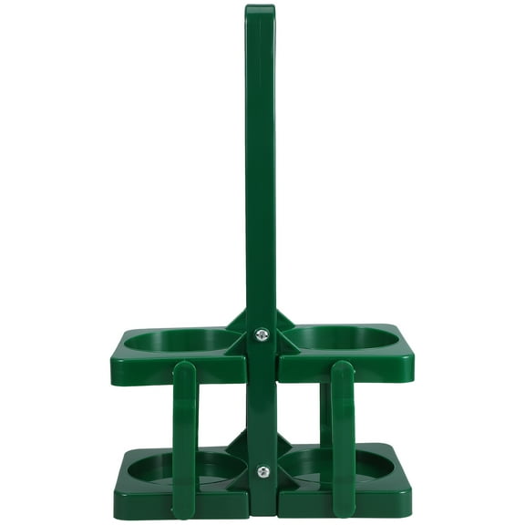 Drink Carriers Bottle Rack Collapsible Water Running Wine Green