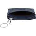 thumbnail image 4 of LAICAIW Women's Genuine Leather Coin Purse Mini Pouch Change Wallet with Keychain, navyblue, 4 of 7