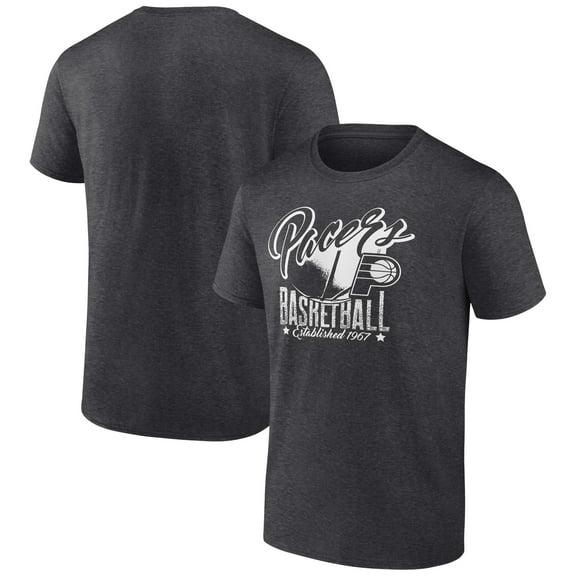 Men's Charcoal Indiana Pacers Winner T-Shirt