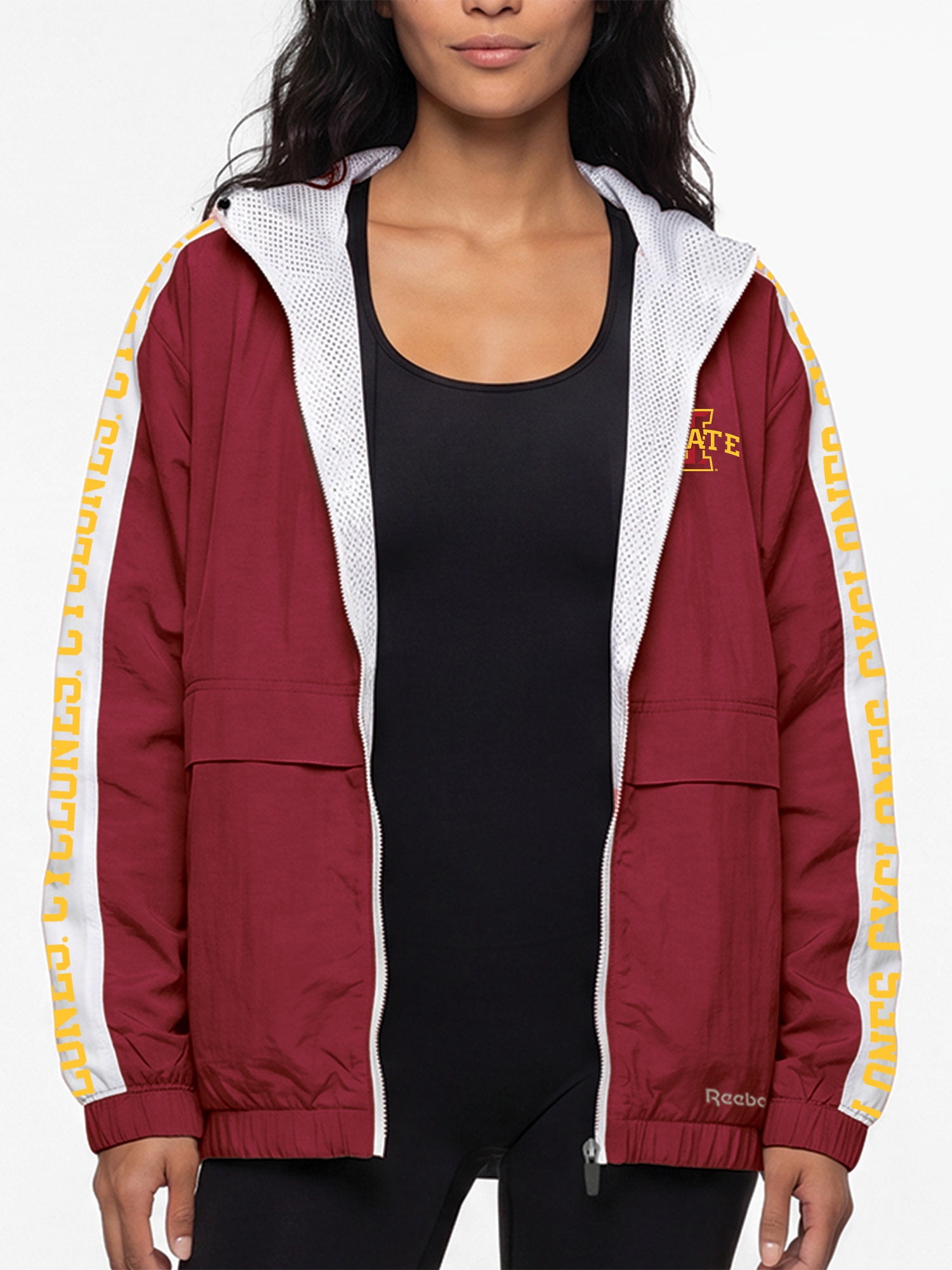 Iowa State Cyclones Reebok Womens Colorblocked Full Zip Jacket