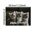 thumbnail image 2 of Calendar New YearPersonalized Photo Calendar For Cats And Dogs 2026 Planning With Cute Adorable Designs Thick Paper Calendar For S And Children As Meaningful Gifts, 2 of 5