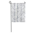thumbnail image 1 of JSDART Blue Winter Watercolor Birch Tree Forest Branch Pattern Abstract Bird Garden Flag Decorative Flag House Banner 12x18 inch, 1 of 1