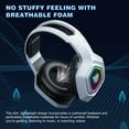 thumbnail image 3 of Auriculares Inalámbricos para Juegos PS5/PS4/PC/Mac/Switch, Auriculares Supraaurales para Juegos 2,4 G/bluetooth 5.3 con Micrófono con Cancelación de Ruido, Sonido Envolvente 7.1, Batería de 60 H, Luces RGB, 3 of 10