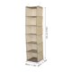 thumbnail image 2 of unbranded 1Jgo Organizador Colgante Para Con Seis Estantes Beige Para Ropa Y Accesorios, 2 of 8
