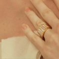 thumbnail image 5 of Women Titaniums Steel Rings Practical Sweet Style Girls Jewellery Couples Girlfriend Present, 5 of 5