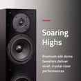 thumbnail image 3 of Fluance Elite High Definition Surround Sound Home Theater 5.0 Channel Speaker System including Floorstanding Towers, Center Channel and Rear Surround Speakers - Natural Walnut (SXHTBW), 3 of 8