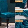 thumbnail image 3 of Cubierta de silla de comedor elástica Multicolor Resistente al desgaste Universal Los Four Seasons Simple Style Recliner Slipcovers Home Supplies Sapphire Blue Advancent HA012485-01, 3 of 6