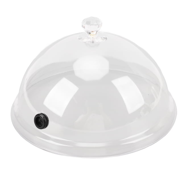 Transparent Cocktail Smoker Dome, Smoking Cloche Lid for Plates, Dishes, Bowls, Suitable for Kitchen, Restaurant or BBQfor Smoking Infuser,for Smoking Generator Machine